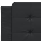 Bettgestell mit LED ohne Matratze "Zadar" Schwarz 90x190 cm