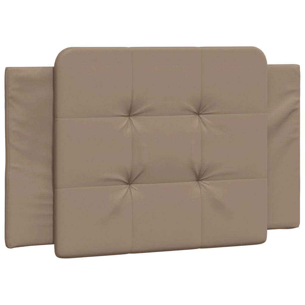 Bettgestell mit LED ohne Matratze "Zadar" Cappuccino-Braun 90x200 cm