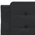 Bettgestell mit LED ohne Matratze "Zadar" Schwarz 100x200 cm