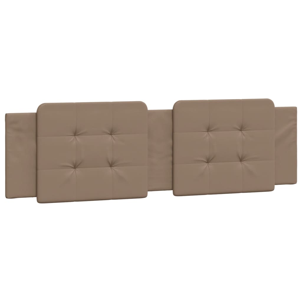 Bettgestell mit LED ohne Matratze "Zadar" Cappuccino-Braun 180x200 cm