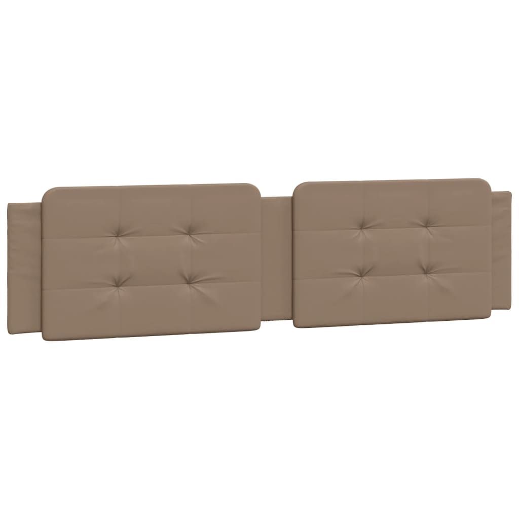 Bettgestell mit LED ohne Matratze "Zadar" Cappuccino-Braun 200x200 cm
