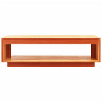 Couchtisch Wachsbraun 110x50x33,5 cm Massivholz Kiefer