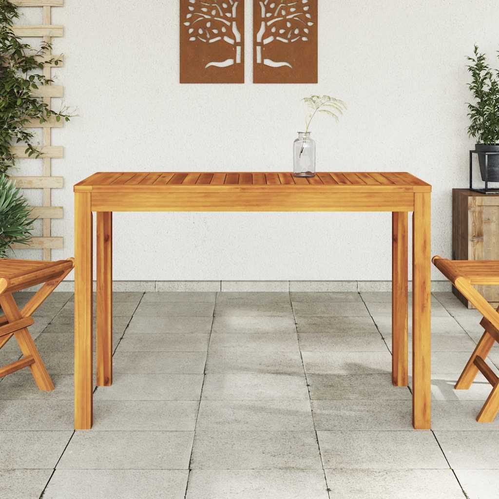 Garten-Esstisch 110x55x75 cm Massivholz Akazie