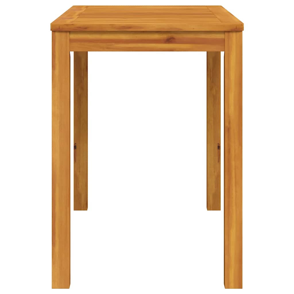 Garten-Esstisch 110x55x75 cm Massivholz Akazie