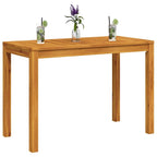 Garten-Esstisch 110x55x75 cm Massivholz Akazie