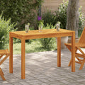 Garten-Esstisch 110x55x75 cm Massivholz Akazie