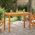 Garten-Esstisch 110x55x75 cm Massivholz Akazie