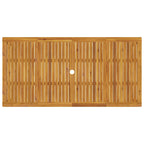 Garten-Esstisch 180x90x75 cm Massivholz Akazie
