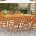 Garten-Esstisch 180x90x75 cm Massivholz Akazie