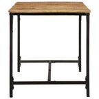 Esstisch 140x70x75 cm Raues Massivholz Mango