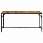 Esstisch 160x80x75 cm Raues Massivholz Mango