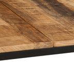 Esstisch 220x90x75 cm Raues Massivholz Mango