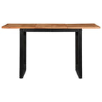 Esstisch 140x70x75 cm Massivholz Akazie
