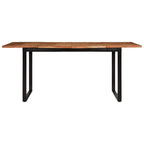 Esstisch 180x90x75 cm Massivholz Akazie