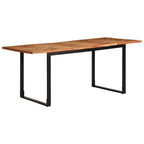 Esstisch 180x90x75 cm Massivholz Akazie