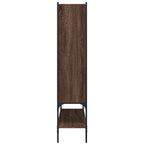 Bücherregal Braun Eichen-Optik 102x30x141,5 cm Holzwerkstoff
