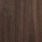 Bücherregal Braun Eichen-Optik 102x30x141,5 cm Holzwerkstoff