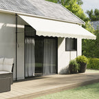 Markisenvolant Creme Gestreift 4 m
