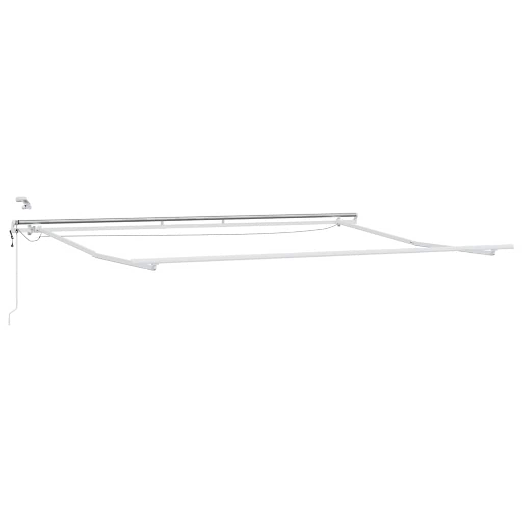 Markise Automatisch mit LED Weinrot 500x300 cm