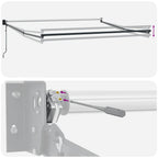 Markise Automatisch Braun 400x300 cm