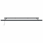 Markise Manuell Braun 450x300 cm