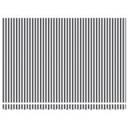 Markise Manuell Anthrazit & Weiß 450x300 cm