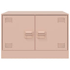 Couchtisch Rosa 67x50x44 cm Stahl