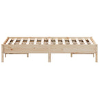 Massivholzbett ohne Matratze 135x190 cm Kiefernholz
