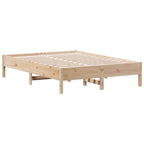 Massivholzbett ohne Matratze 135x190 cm Kiefernholz