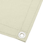 Balkon-Sichtschutz Creme 90x1000 cm 100 % Polyester-Oxford
