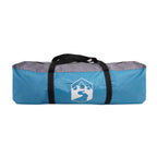 Tunnelzelt 1 Person Blau Wasserdicht