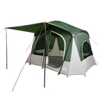 Campingzelt 5 Personen Grün Wasserdicht