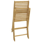 Gartenstühle 4 Stk. Klappbar 48,5x61,5x87 cm Massivholz Akazie