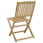 Gartenstühle 2 Stk. Klappbar 44x50x88 cm Massivholz Akazie