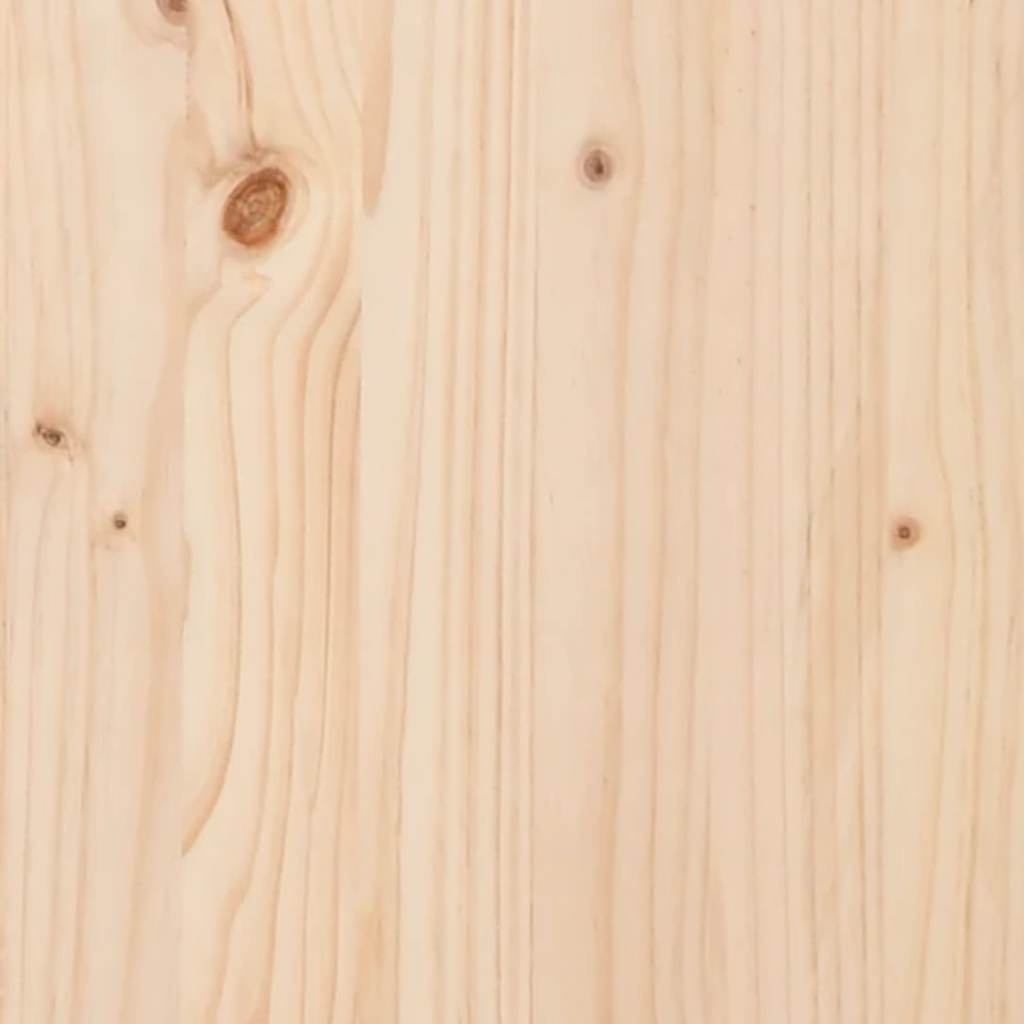 Massivholzbett ohne Matratze 135x190 cm Kiefernholz