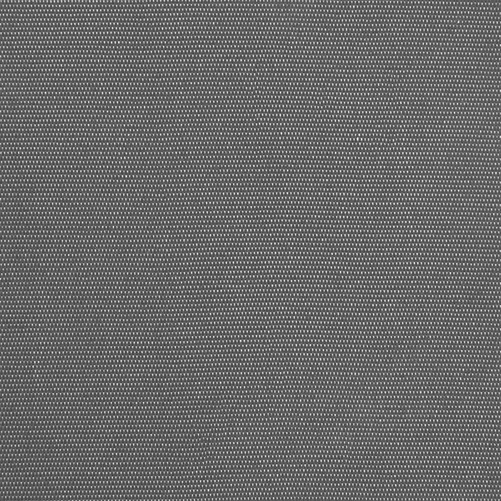 Markise Einziehbar Anthrazit 400x150 cm Stoff und Stahl