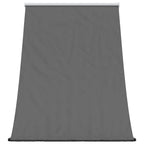 Markise Einziehbar Anthrazit 150x150 cm Stoff und Stahl