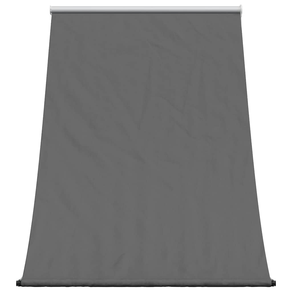 Markise Einziehbar Anthrazit 150x150 cm Stoff und Stahl
