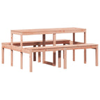 Picknicktisch 160x134x75 cm Massivholz Douglasie
