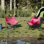 Campingstühle 2 Stk. mit Tasche Klappbar