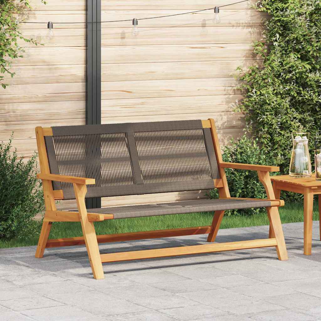 gartenmöbel Grau 122 x 76 x 73 cm Massivholz Akazie