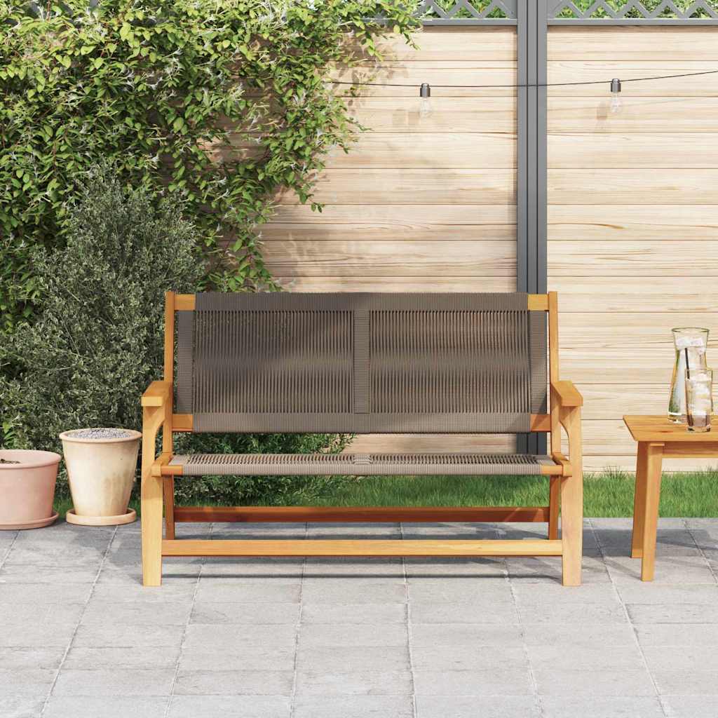 gartenmöbel Grau 122 x 76 x 73 cm Massivholz Akazie