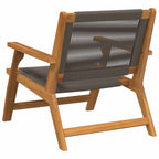 gartenmöbel 2 pcs Grau 67 x 78 x 73 cm Massivholz Akazie