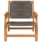 gartenmöbel 2 pcs Grau 67 x 78 x 73 cm Massivholz Akazie