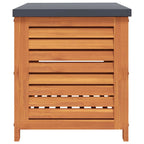 Gartenbox 60x50x55 cm Massivholz Eukalyptus