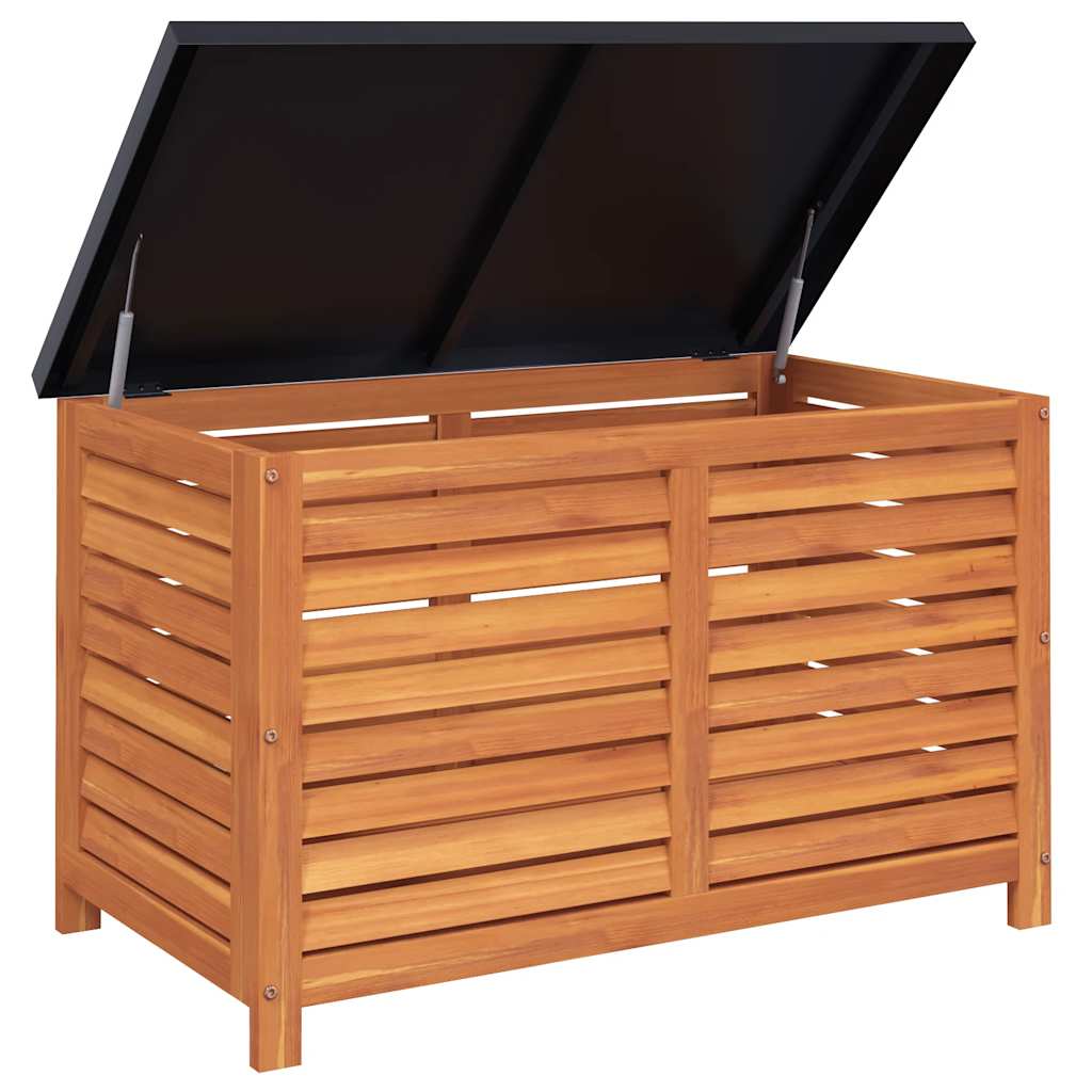 Gartenbox 90x48x55 cm Massivholz Eukalyptus