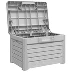 Outdoor-Kissenbox Grau 73x50,5x46,5 cm Polypropylen