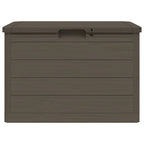 Outdoor-Kissenbox Braun 77,5x44,5x53 cm Polypropylen
