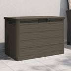 Outdoor-Kissenbox Braun 77,5x44,5x53 cm Polypropylen