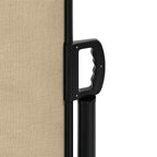 Seitenmarkise Ausziehbar Beige 100x300 cm